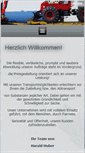 Mobile Screenshot of harald-huber.at